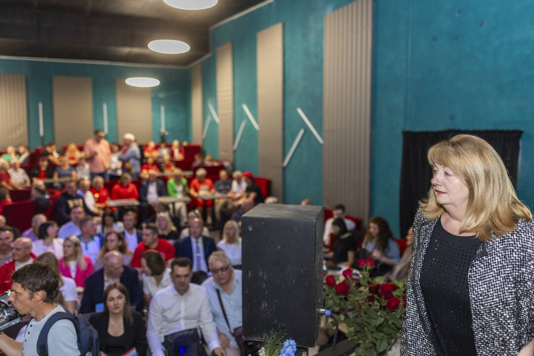 LSDP partijos konferencija Šventojoje