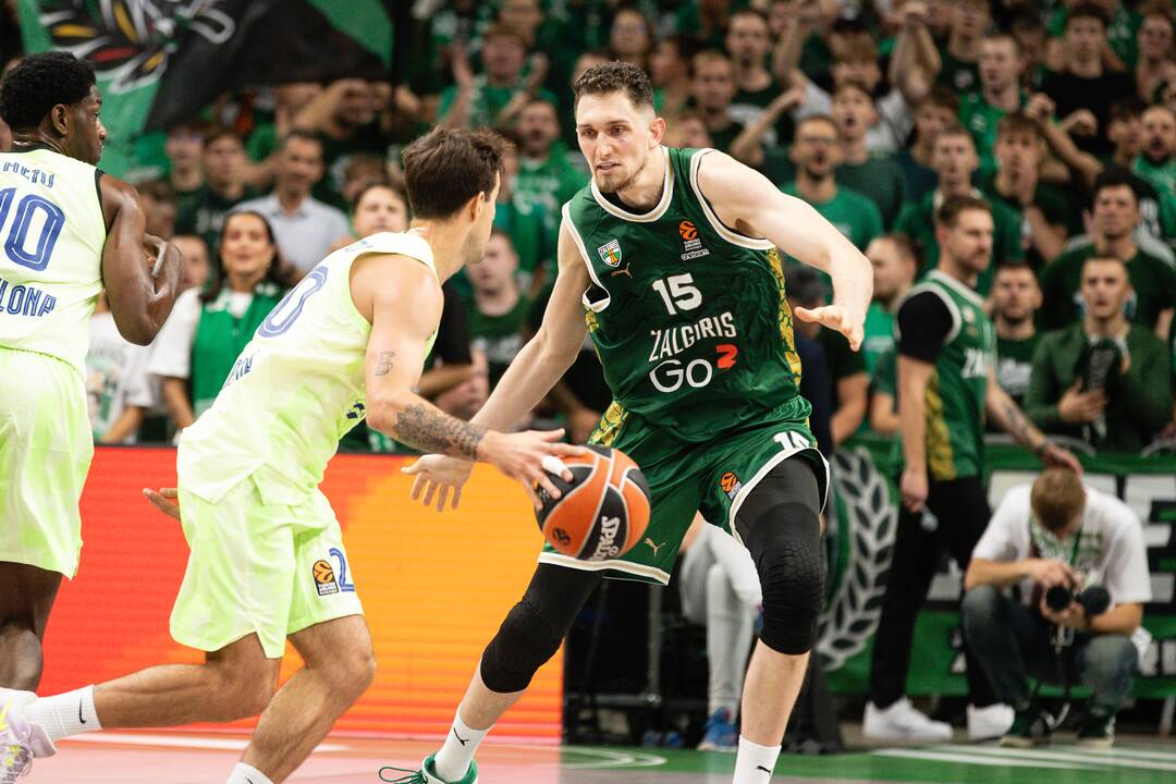 Eurolyga: Kauno „Žalgiris“ – „Barcelona“ 74:67