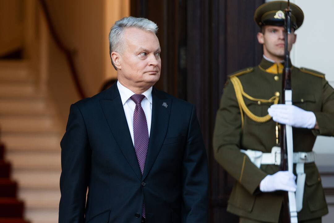 Prezidentūroje G. Nausėda susitiko su Europos Vadovų Tarybos išrinktuoju pirmininku A. Costa