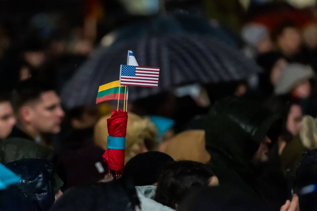 Protestas prie Seimo: „Dešimt tylos minučių“