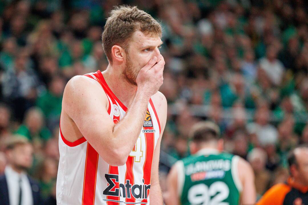 Eurolyga: Kauno „Žalgiris“ – Pirėjo „Olympiacos“ 85:92