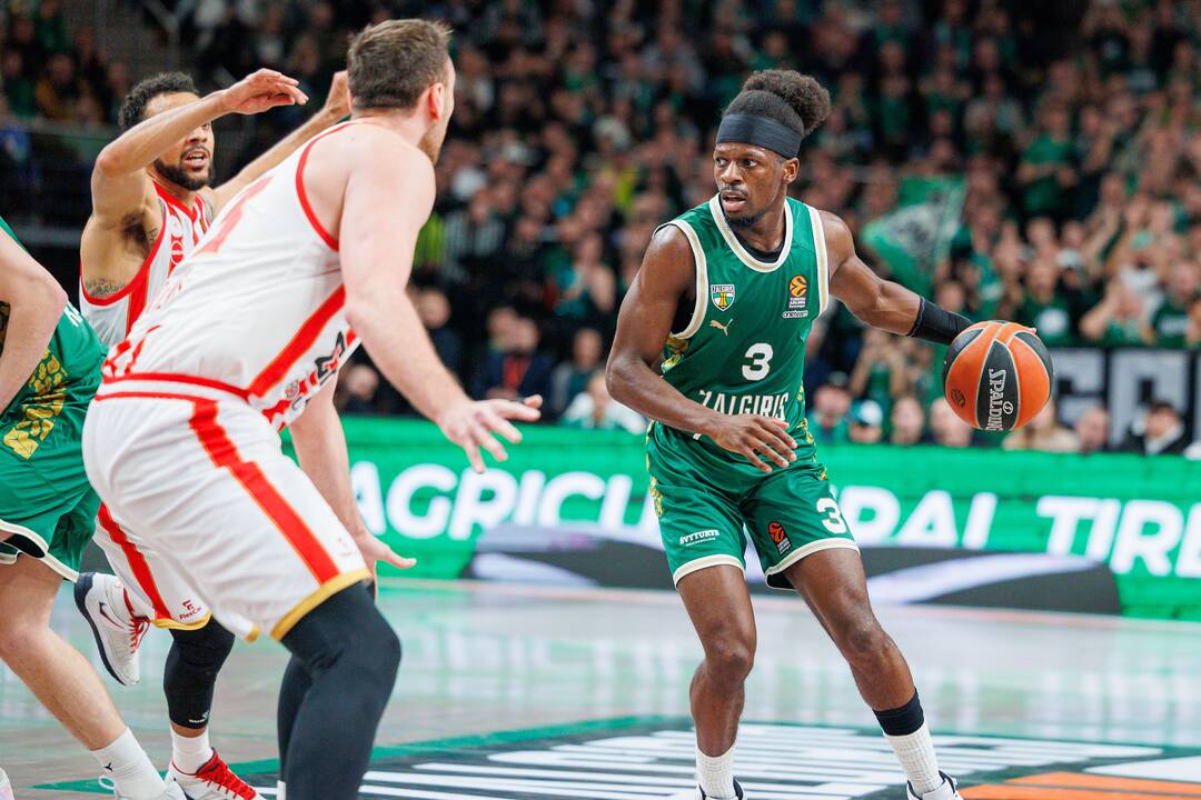 Eurolyga: Kauno „Žalgiris“ – Pirėjo „Olympiacos“ 85:92