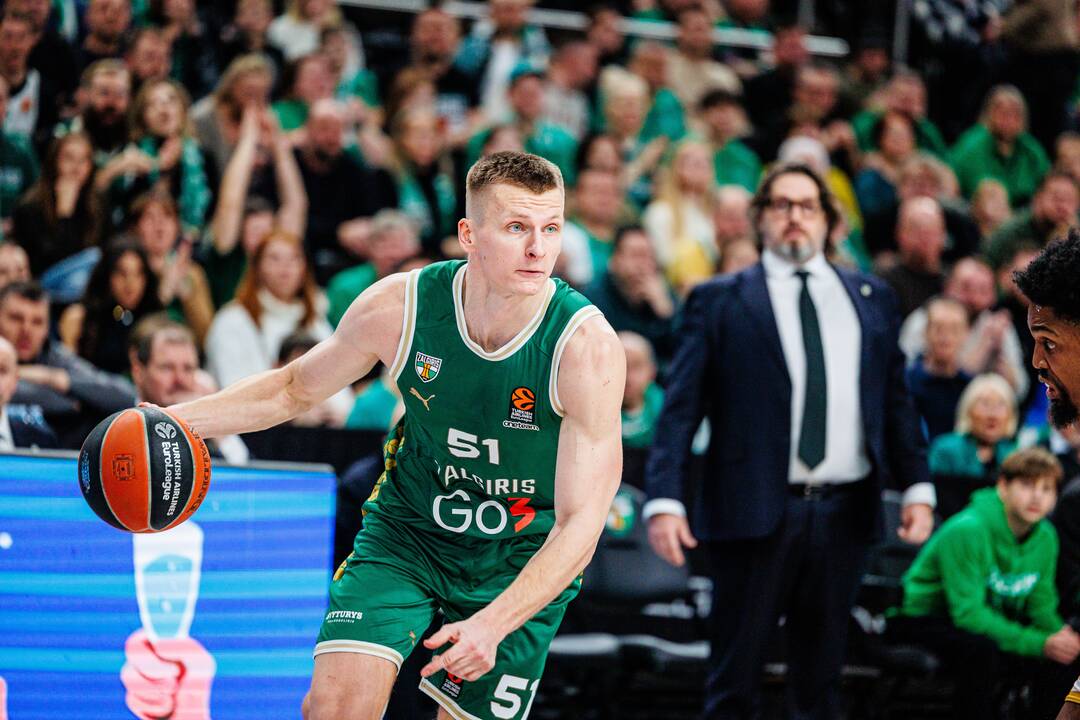 Eurolyga: Kauno „Žalgiris“ – Pirėjo „Olympiacos“ 85:92