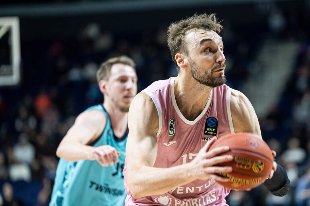 Europos taurė: Vilniaus „Wolves-Twinsbet“ – Badalonos „Joventut“ 91:80