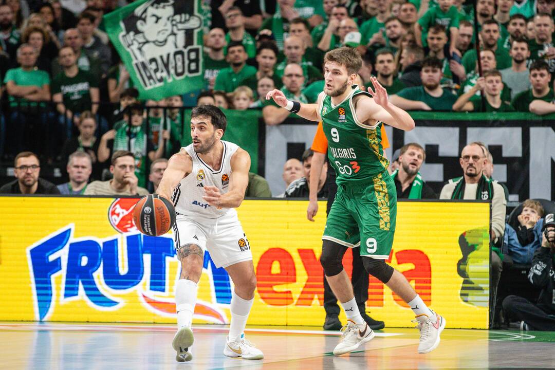 Eurolyga: Kauno „Žalgiris“ – Madrido „Real“ 64:83