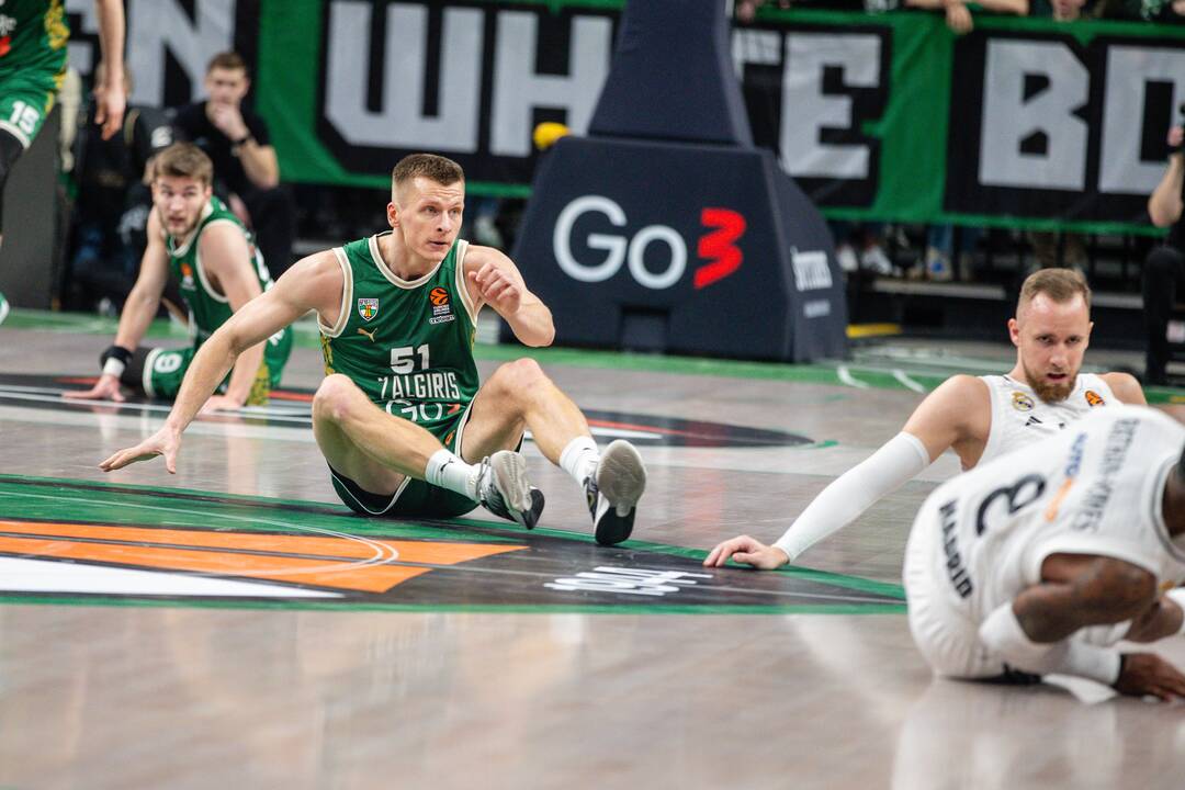 Eurolyga: Kauno „Žalgiris“ – Madrido „Real“ 64:83