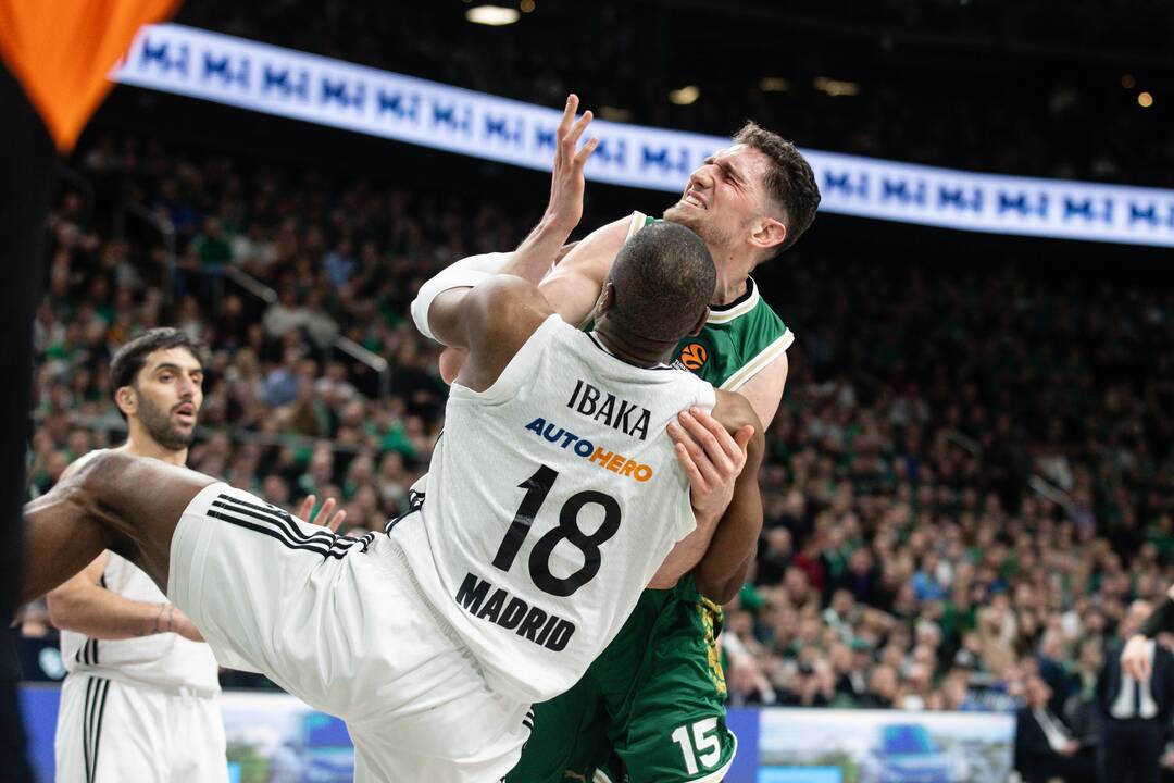 Eurolyga: Kauno „Žalgiris“ – Madrido „Real“ 64:83