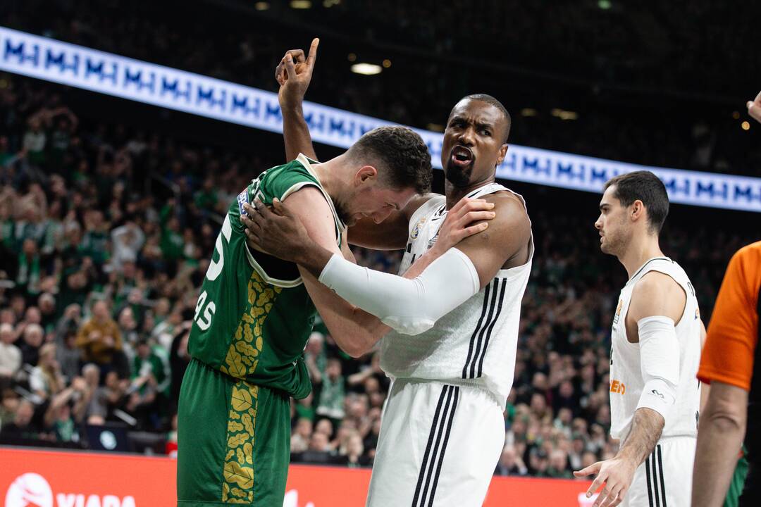 Eurolyga: Kauno „Žalgiris“ – Madrido „Real“ 64:83