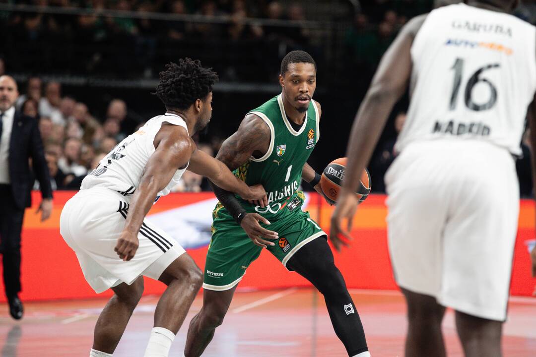 Eurolyga: Kauno „Žalgiris“ – Madrido „Real“ 64:83