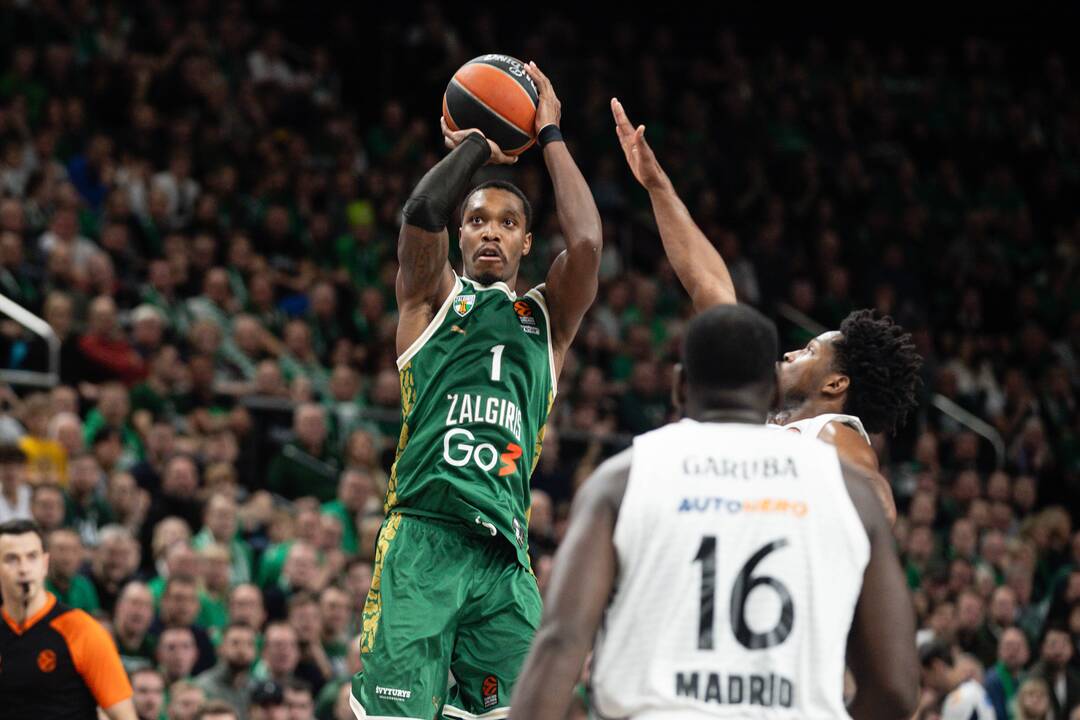 Eurolyga: Kauno „Žalgiris“ – Madrido „Real“ 64:83