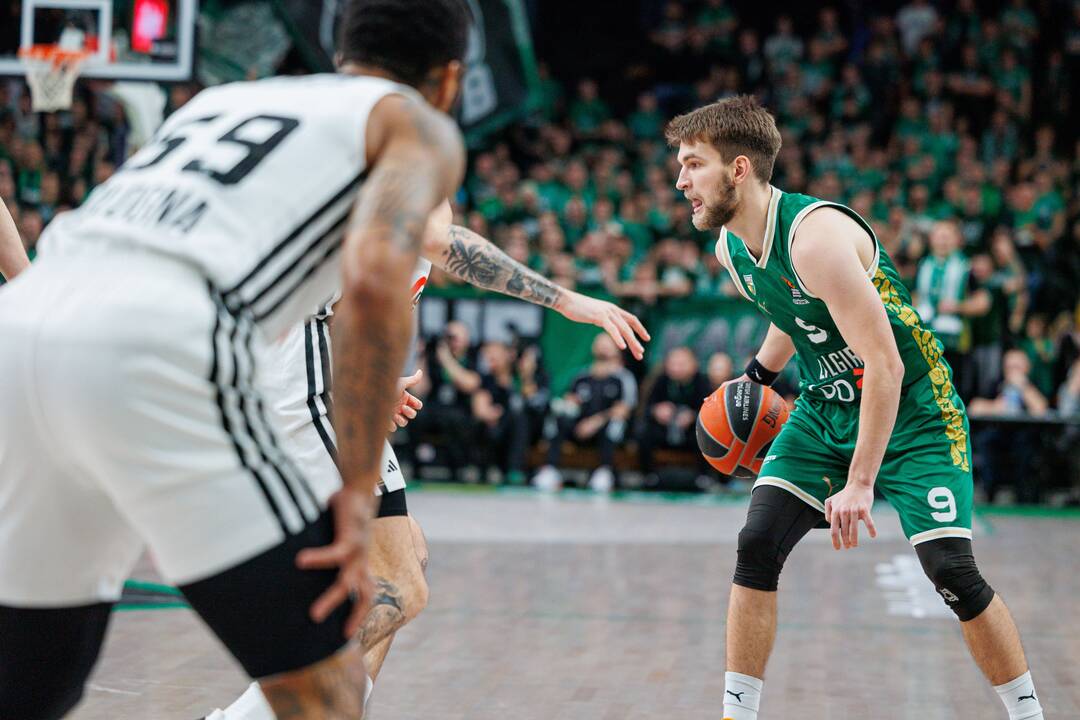 Eurolyga: Kauno „Žalgiris“ – Bolonijos „Virtus“ 77:68