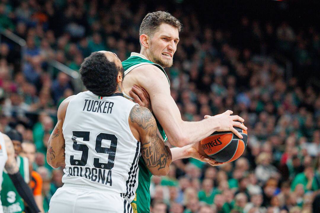 Eurolyga: Kauno „Žalgiris“ – Bolonijos „Virtus“ 77:68