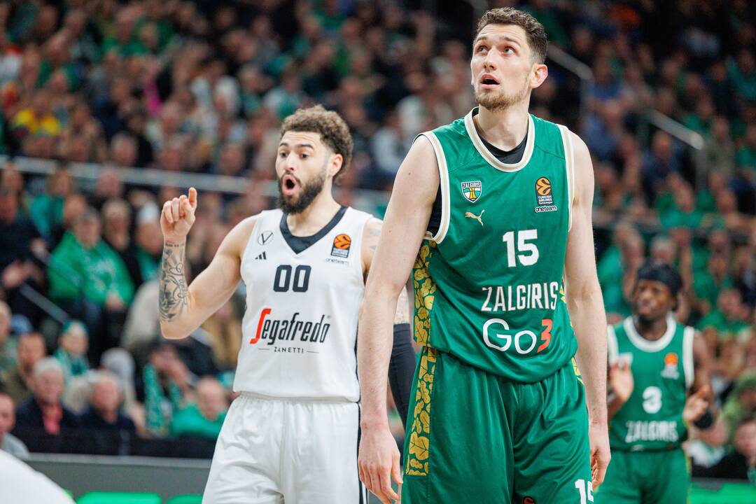 Eurolyga: Kauno „Žalgiris“ – Bolonijos „Virtus“ 77:68