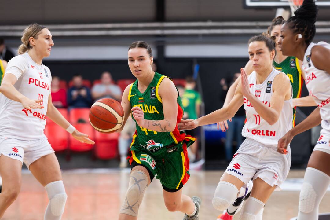 Europos moterų krepšinio čempionato atranka: Lietuva – Lenkija
