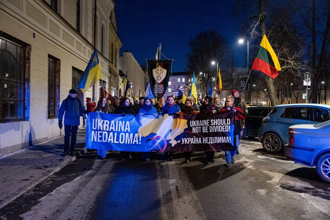 Paramos ir solidarumo eitynės „Ukraina – nedaloma!“
