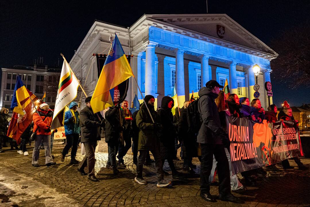 Paramos ir solidarumo eitynės „Ukraina – nedaloma!“