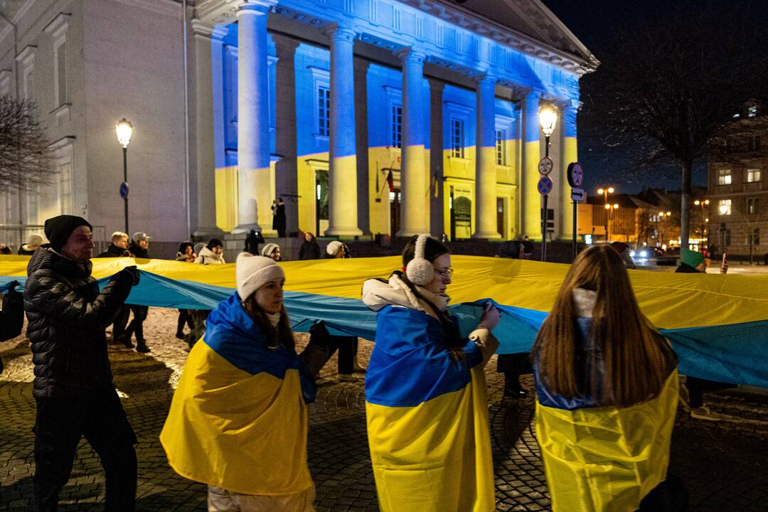 Paramos ir solidarumo eitynės „Ukraina – nedaloma!“