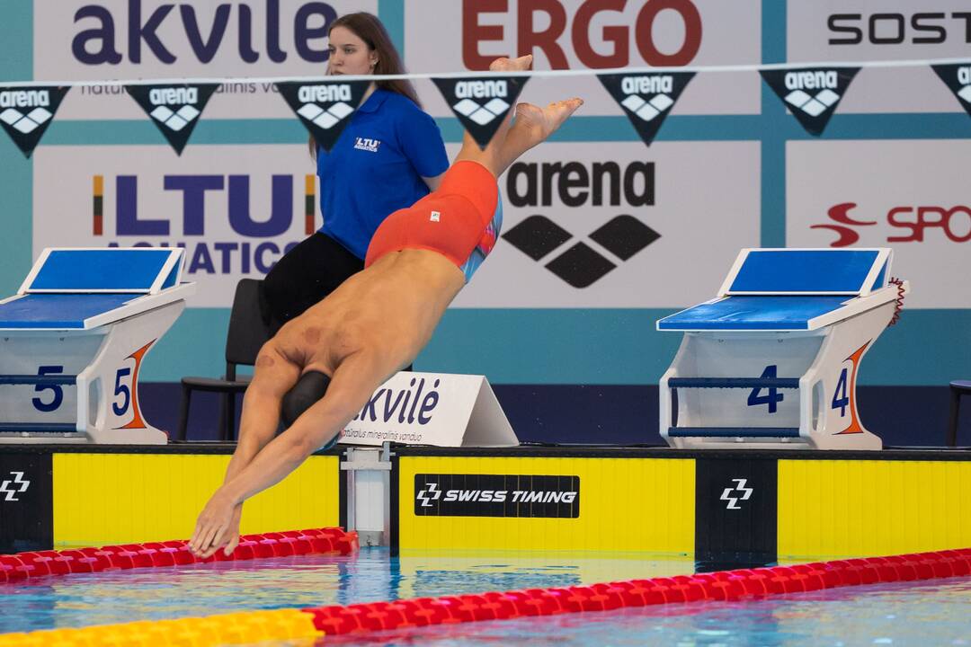 „Akvilė“ Lietuvos plaukimo čempionato antroji diena