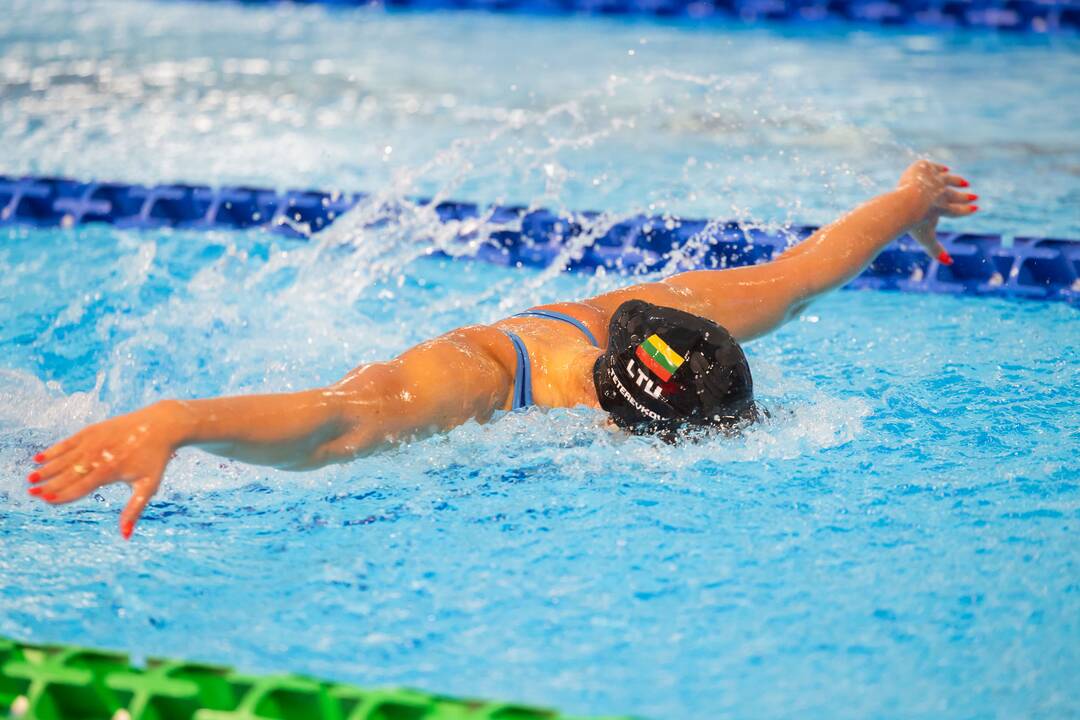 „Akvilė“ Lietuvos plaukimo čempionato antroji diena