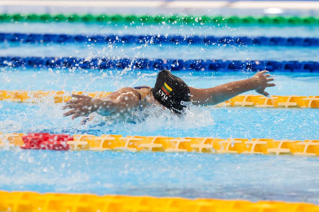 „Akvilė“ Lietuvos plaukimo čempionato antroji diena