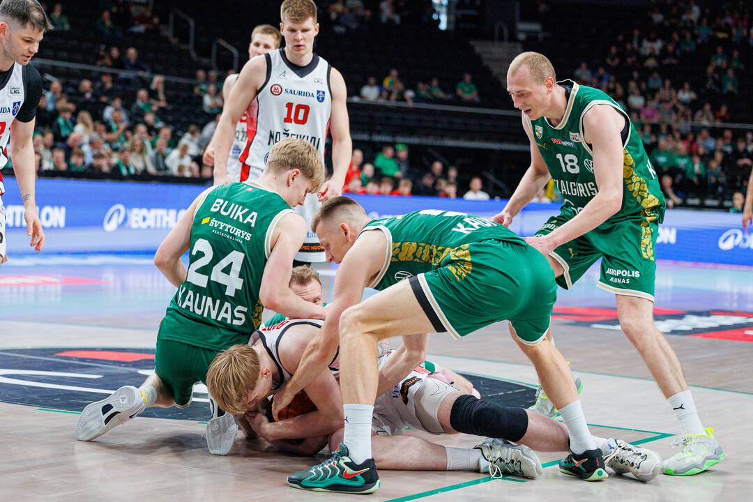 „Betsafe-LKL“: Kauno „Žalgiris“ – Mažeikių „M Basket-Delamode“ 109:63