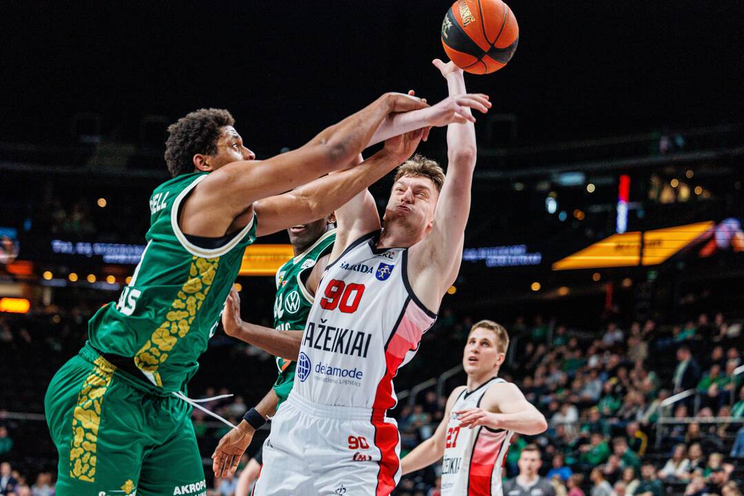 „Betsafe-LKL“: Kauno „Žalgiris“ – Mažeikių „M Basket-Delamode“ 109:63