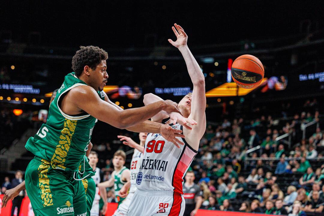 „Betsafe-LKL“: Kauno „Žalgiris“ – Mažeikių „M Basket-Delamode“ 109:63
