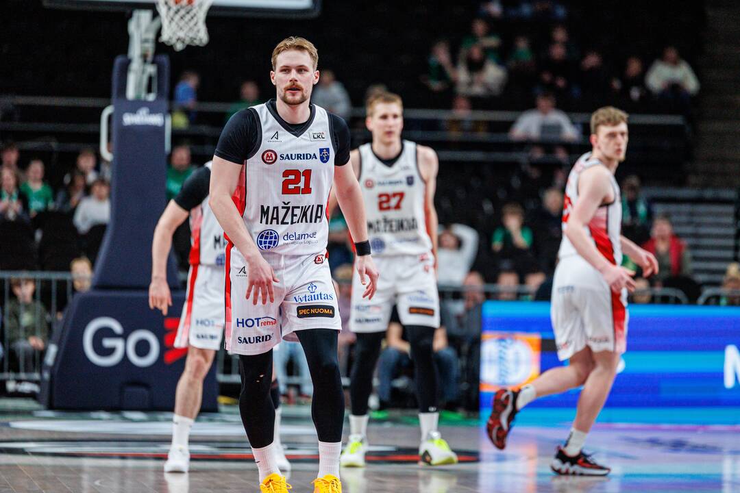 „Betsafe-LKL“: Kauno „Žalgiris“ – Mažeikių „M Basket-Delamode“ 109:63