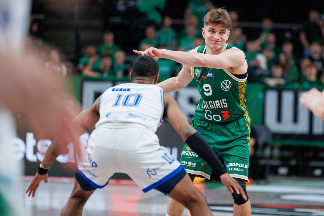„Betsafe-LKL“: Kauno „Žalgiris“ – Klaipėdos „Neptūnas“ 84:49