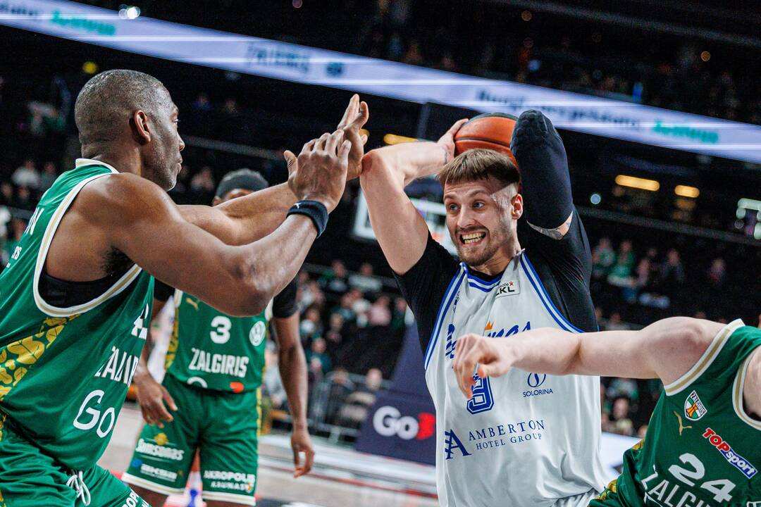 „Betsafe-LKL“: Kauno „Žalgiris“ – Klaipėdos „Neptūnas“ 84:49
