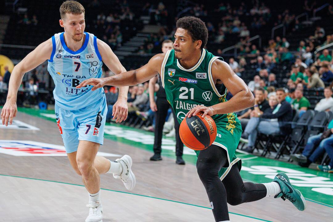 „Betsafe-LKL“ pusfinalis: Kauno „Žalgiris“ – Jonavos „CBet“ 73:61