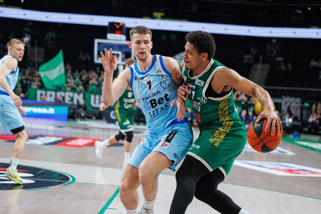 „Betsafe-LKL“ pusfinalis: Kauno „Žalgiris“ – Jonavos „CBet“ 73:61