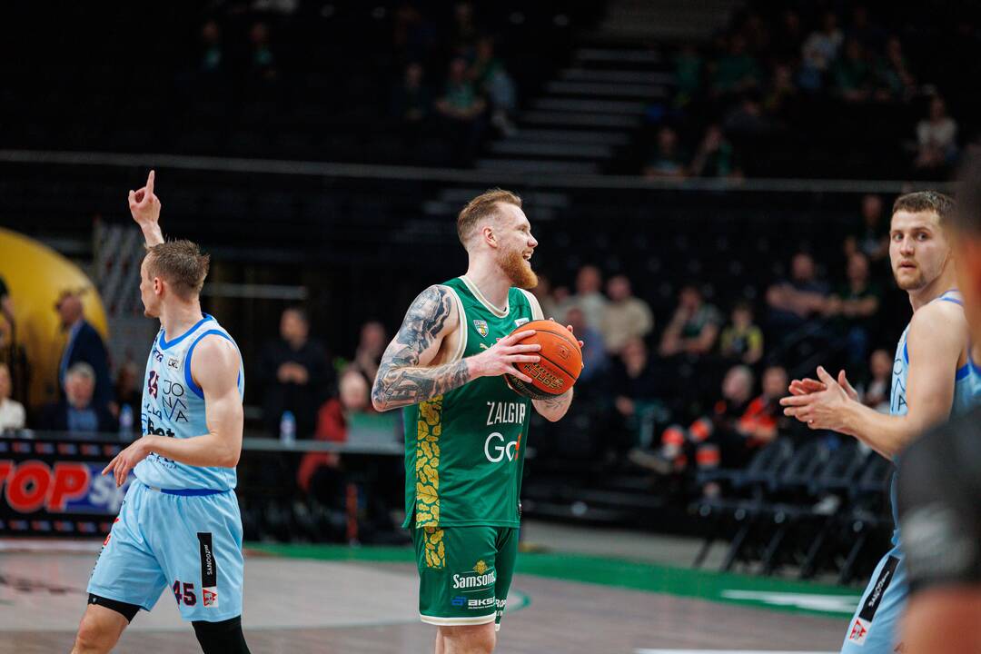 „Betsafe-LKL“ pusfinalis: Kauno „Žalgiris“ – Jonavos „CBet“ 73:61
