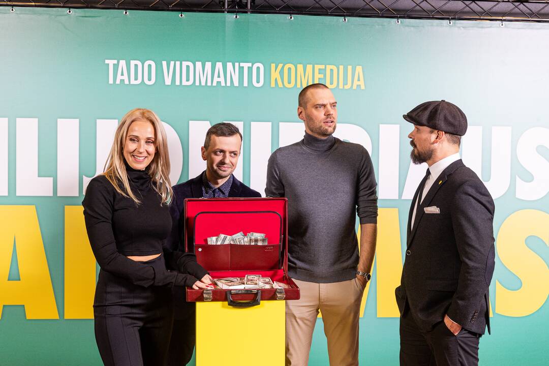 Tado Vidmanto komedijos „Milijonieriaus palikimas“ premjera