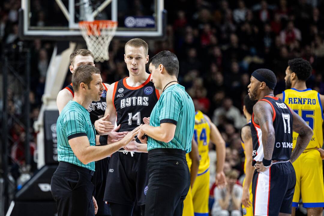 FIBA Čempionų lyga: Vilniaus „Rytas“ – Atėnų „Peristeri“ 92:110