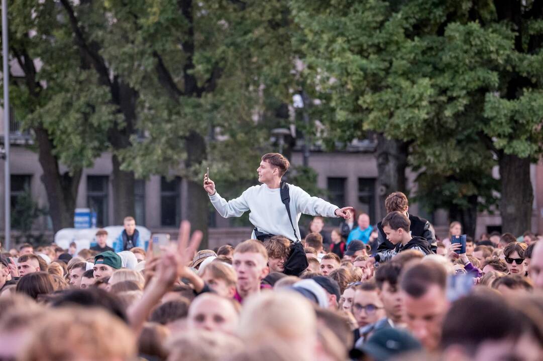 Rugsėjo 1-osios šventės vakarinė dalis Kaune