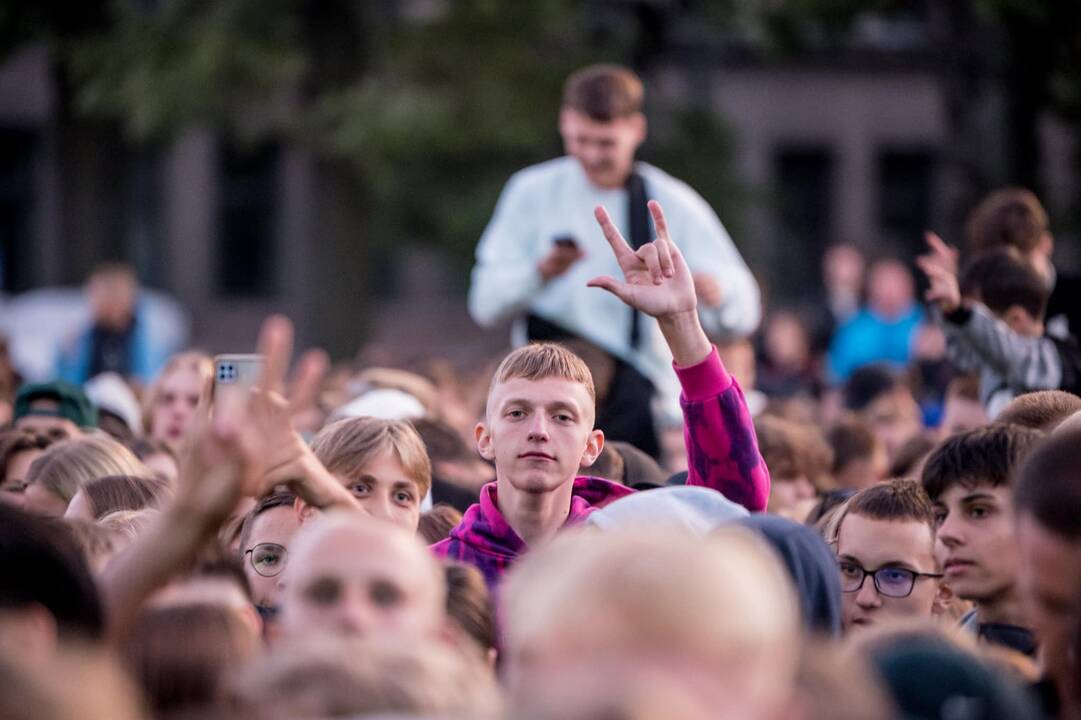 Rugsėjo 1-osios šventės vakarinė dalis Kaune