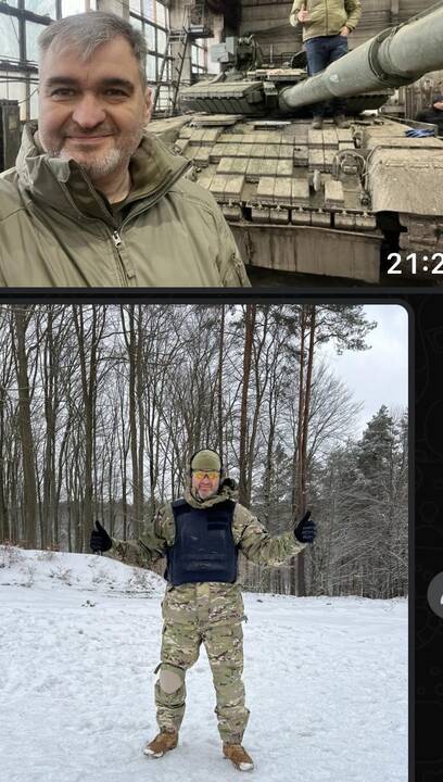 Vytautas Grubliauskas ir Sergejus Tetiukhinas