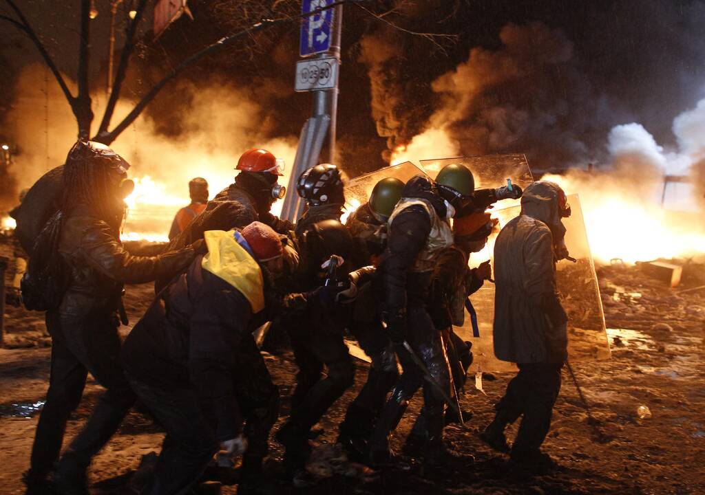 Neramumai Ukrainoje tęsiasi