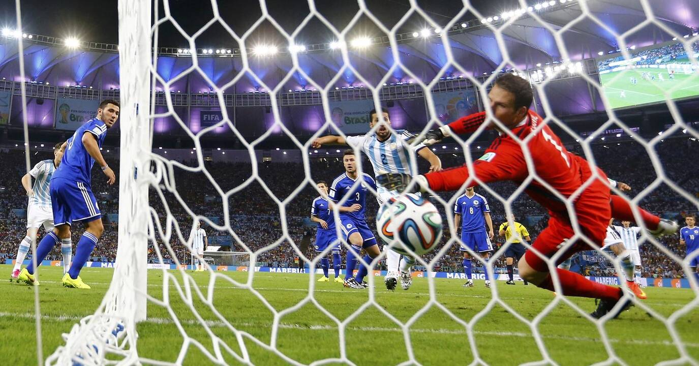 Pasaulio futbolo čempionatas: Argentina - Bosnija ir Hercegovina