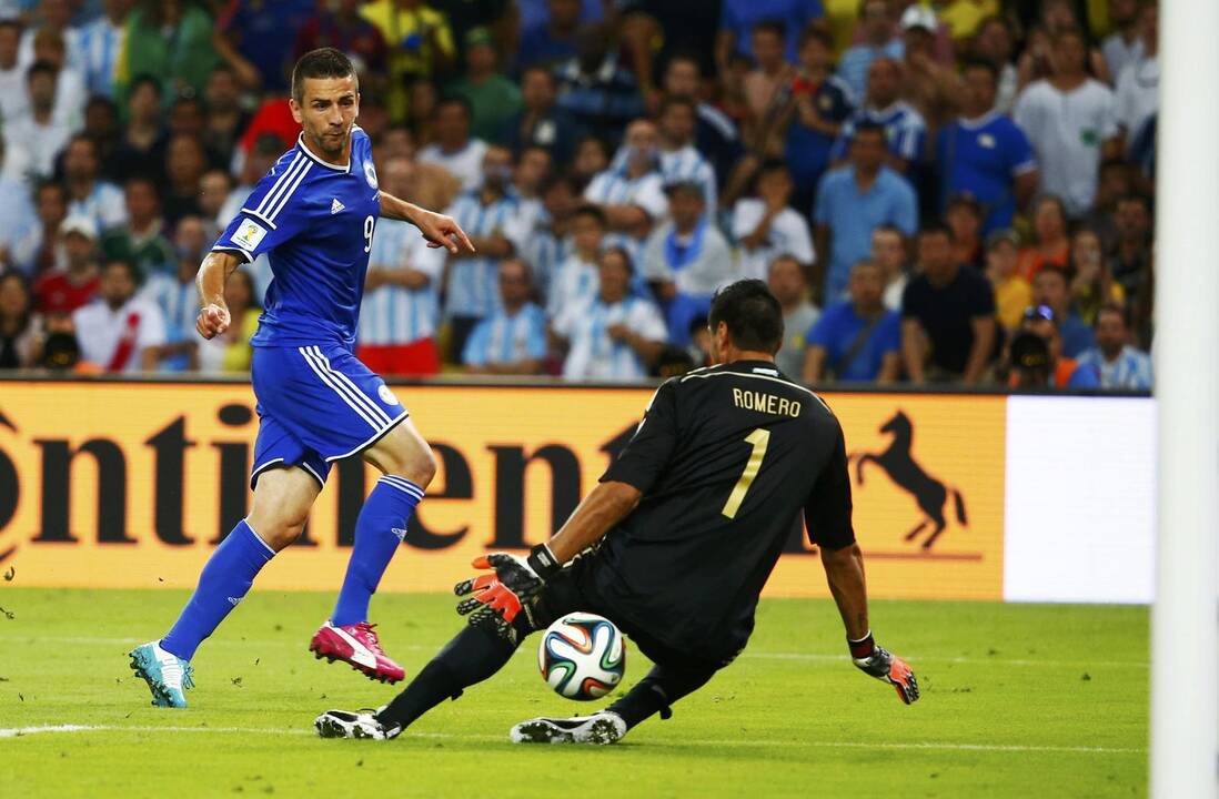 Pasaulio futbolo čempionatas: Argentina - Bosnija ir Hercegovina