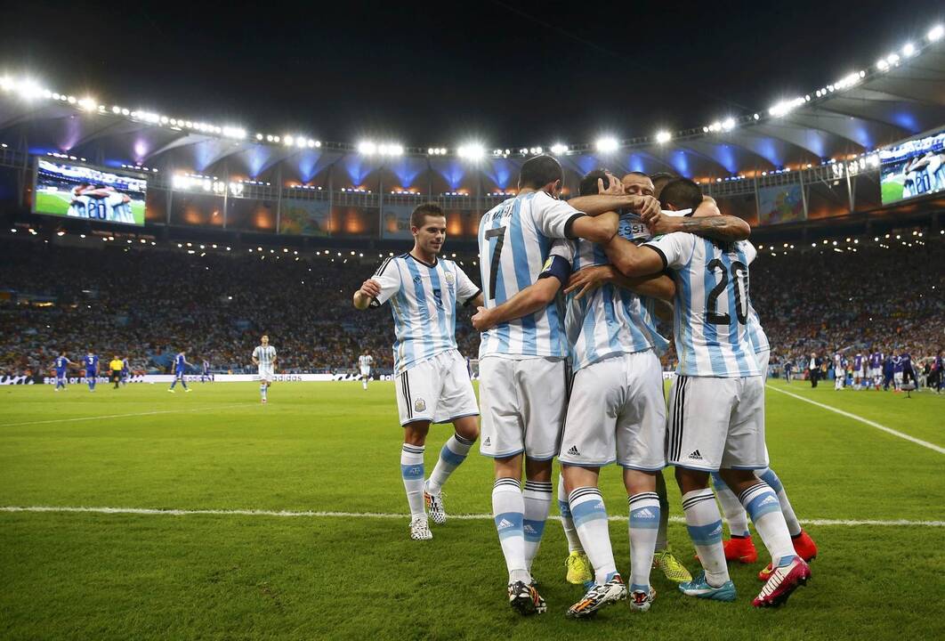 Pasaulio futbolo čempionatas: Argentina - Bosnija ir Hercegovina