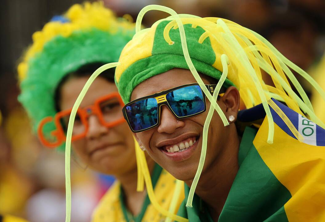 Pasaulio futbolo čempionatas: Brazilija - Meksika