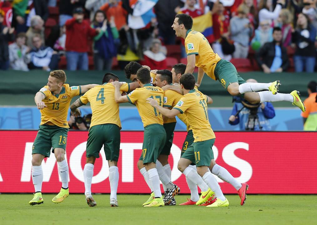 Pasaulio futbolo čempionatas: Olandija - Australija