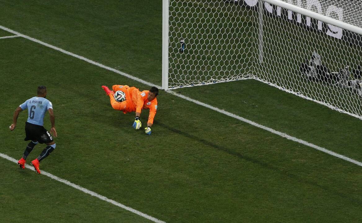 Pasaulio futbolo čempionatas: Urugvajus - Anglija