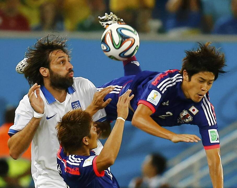 Pasaulio futbolo čempionatas: Japonija - Graikija