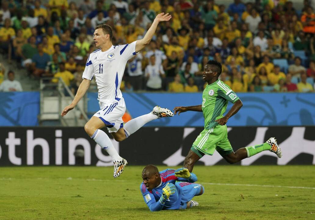 Pasaulio futbolo čempionatas: Bosnija ir Hercegovina - Nigerija