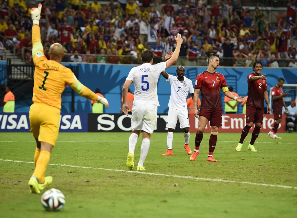 Pasaulio futbolo čempionatas: Portugalija - JAV