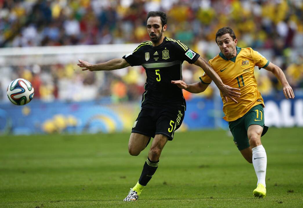 Pasaulio futbolo čempionatas: Ispanija - Australija