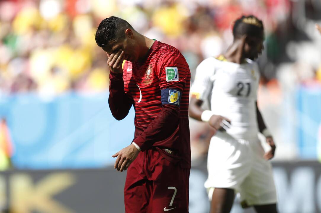 Pasaulio futbolo čempionatas: Portugalija - Gana